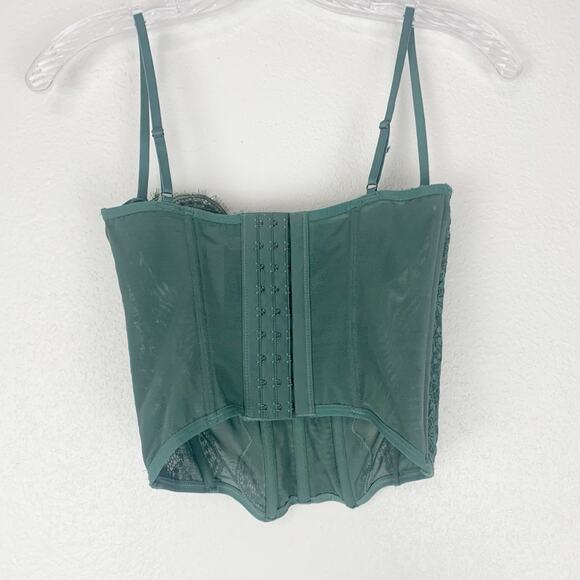 Out From Under Bustier Corset Top Lace Y2K Coquette Whimsigoth Romantic‎ Fairy S - Picture 2 of 4